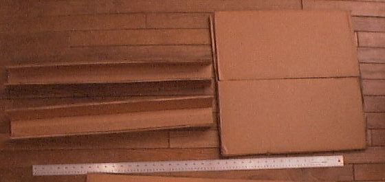 Seat and beams of chair