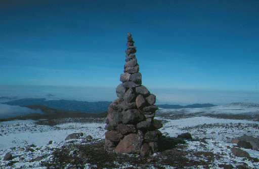Chimborazo  cairn